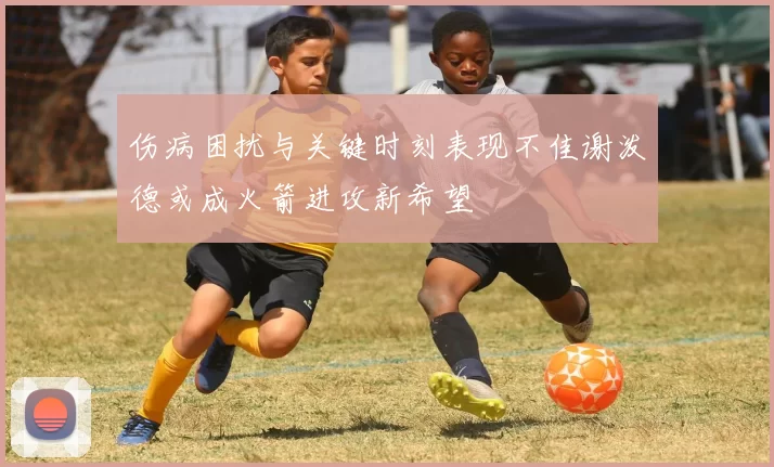 伤病困扰与关键时刻表现不佳谢泼德或成火箭进攻新希望